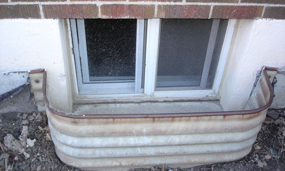 Replace Install A Basement Window, Basement Window Weather Protection