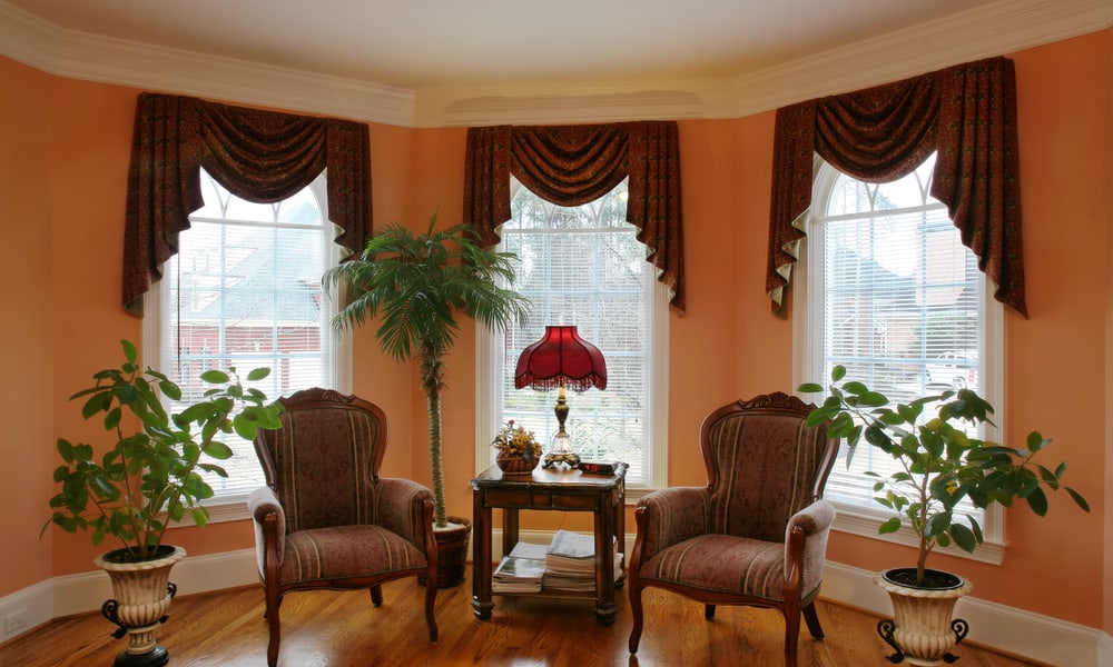 window treatment for large windows cheap