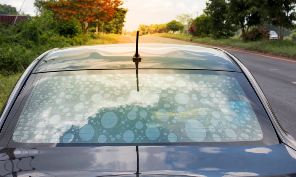 How To Get Water Spots Off Tinted Car Windows