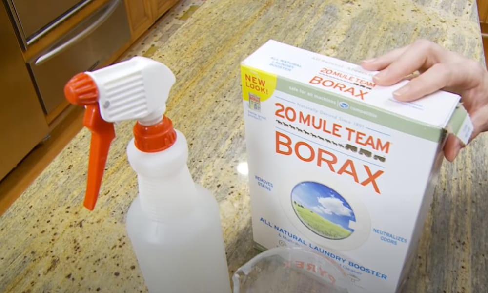 Borax and White Vinegar