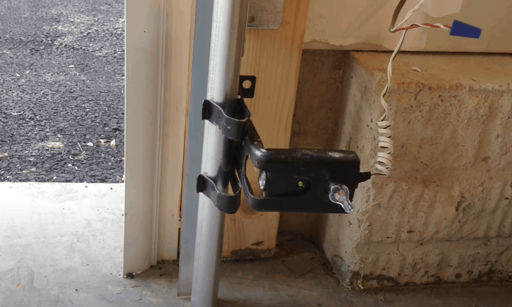 7 Steps To Bypass Garage Door Sensors, Garage Door Security Sensor