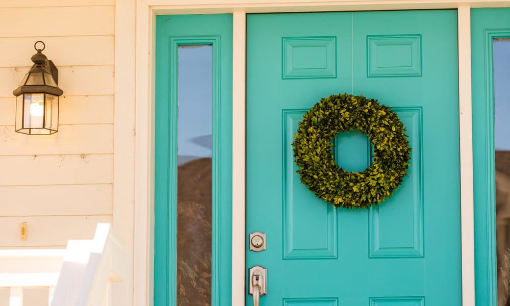 19 Easy Homemade Door Wreath Plans