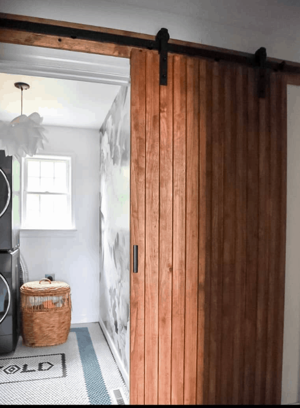 19 Homemade Sliding Door Plans You Can, Diy Sliding Bathroom Door