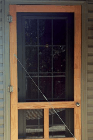 21 Easy Homemade Screen Door Plans, How To Build A Simple Wooden Screen Door