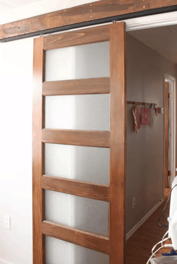 19 Homemade Sliding Door Plans You Can, Diy Sliding Cabinet Door Hardware