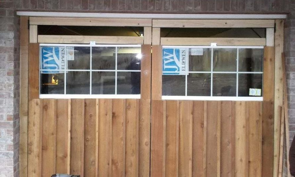 Homemade Garage Door Plans You Can Diy, How To Build A Wood Overhead Garage Door