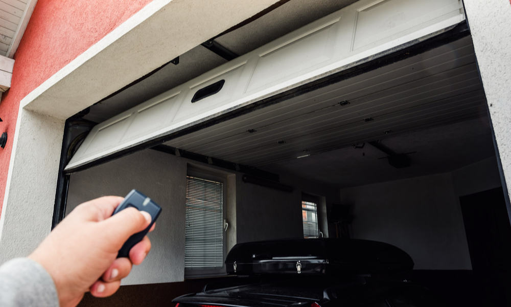 How To Reset Garage Door Opener Unit, Starting Car With Garage Door Open