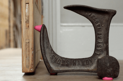 How to Make an Upcycled Doorstop from Vintage Objects