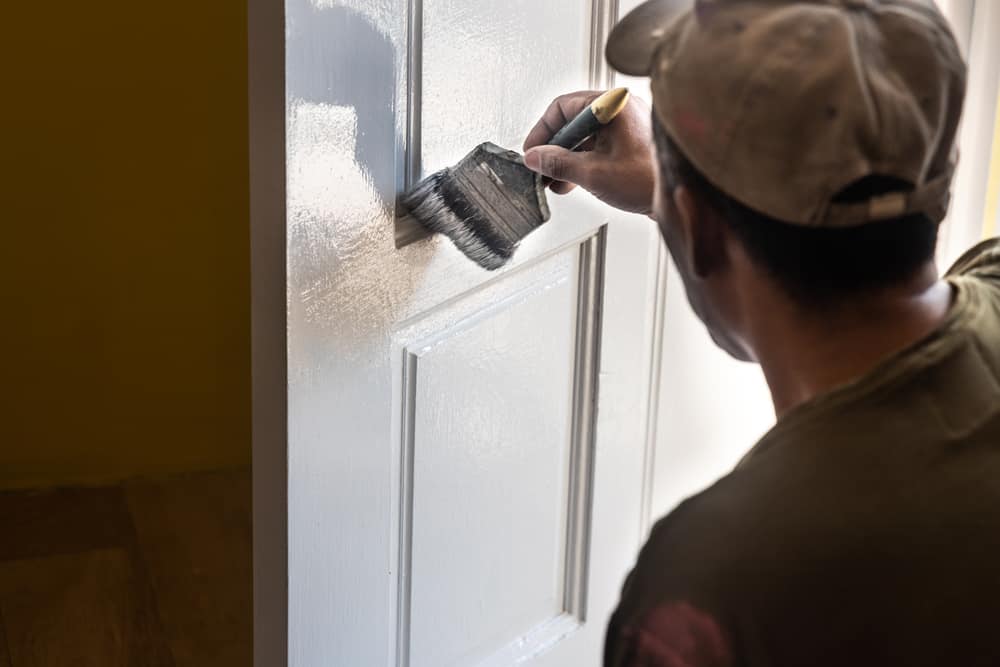 How To Paint A Door Without Brush Marks? (Step By Step Guide)