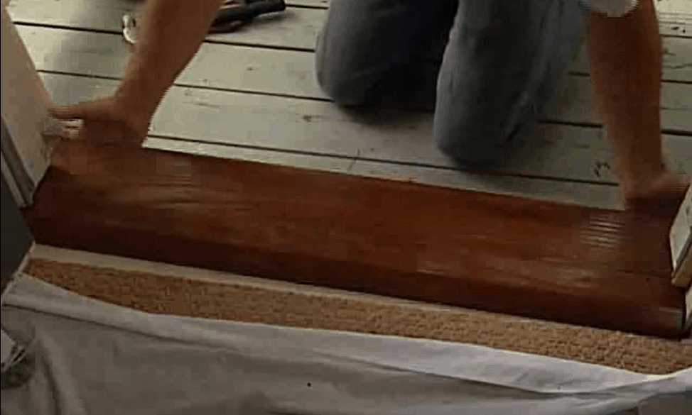 7 Easy Steps To Replace Door Threshold, How To Install A Threshold On Hardwood Floor