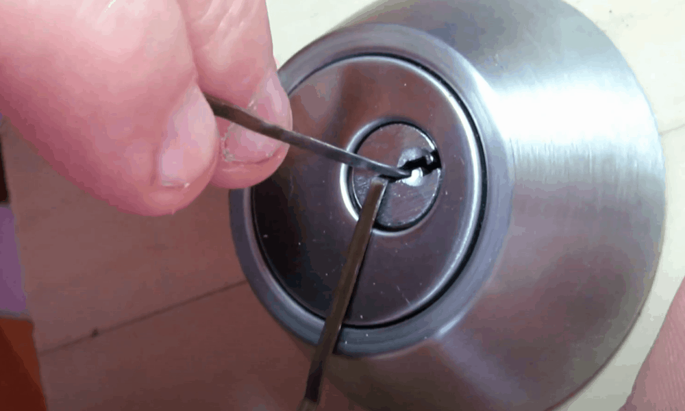 Loosen the lock mechanism