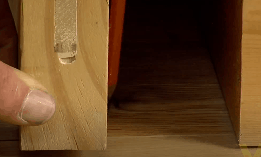 Measure and Mark Out the Space for the Door Stop