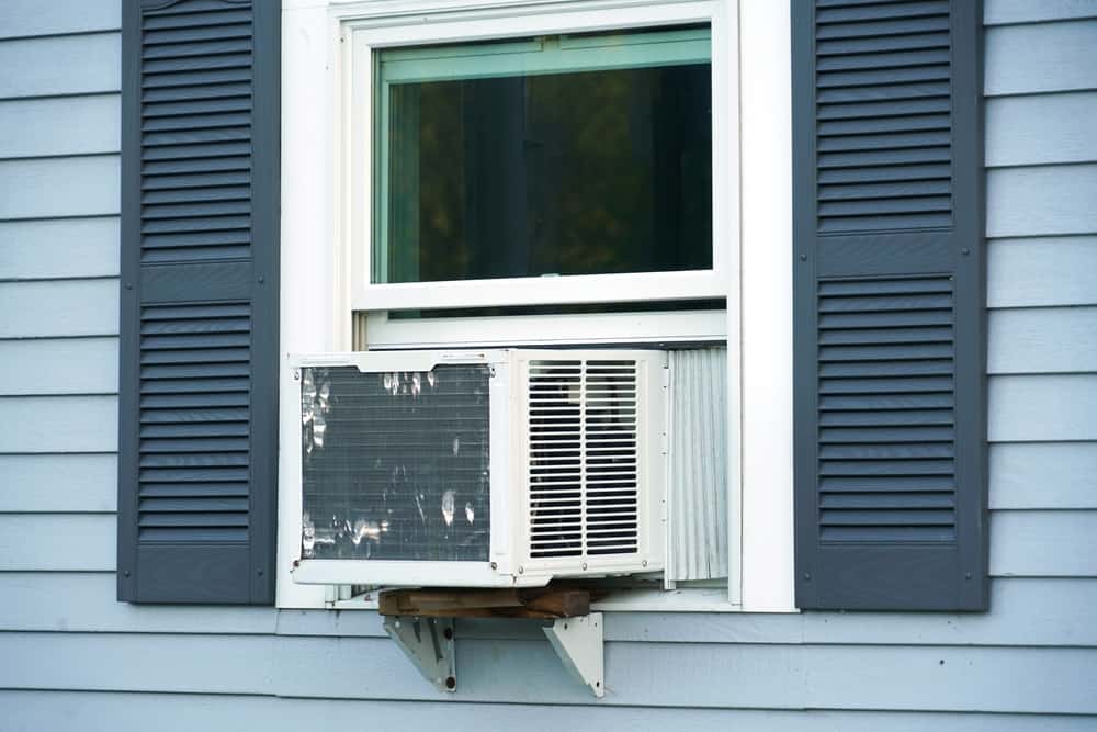 Chemical smells sweet from window air conditioner