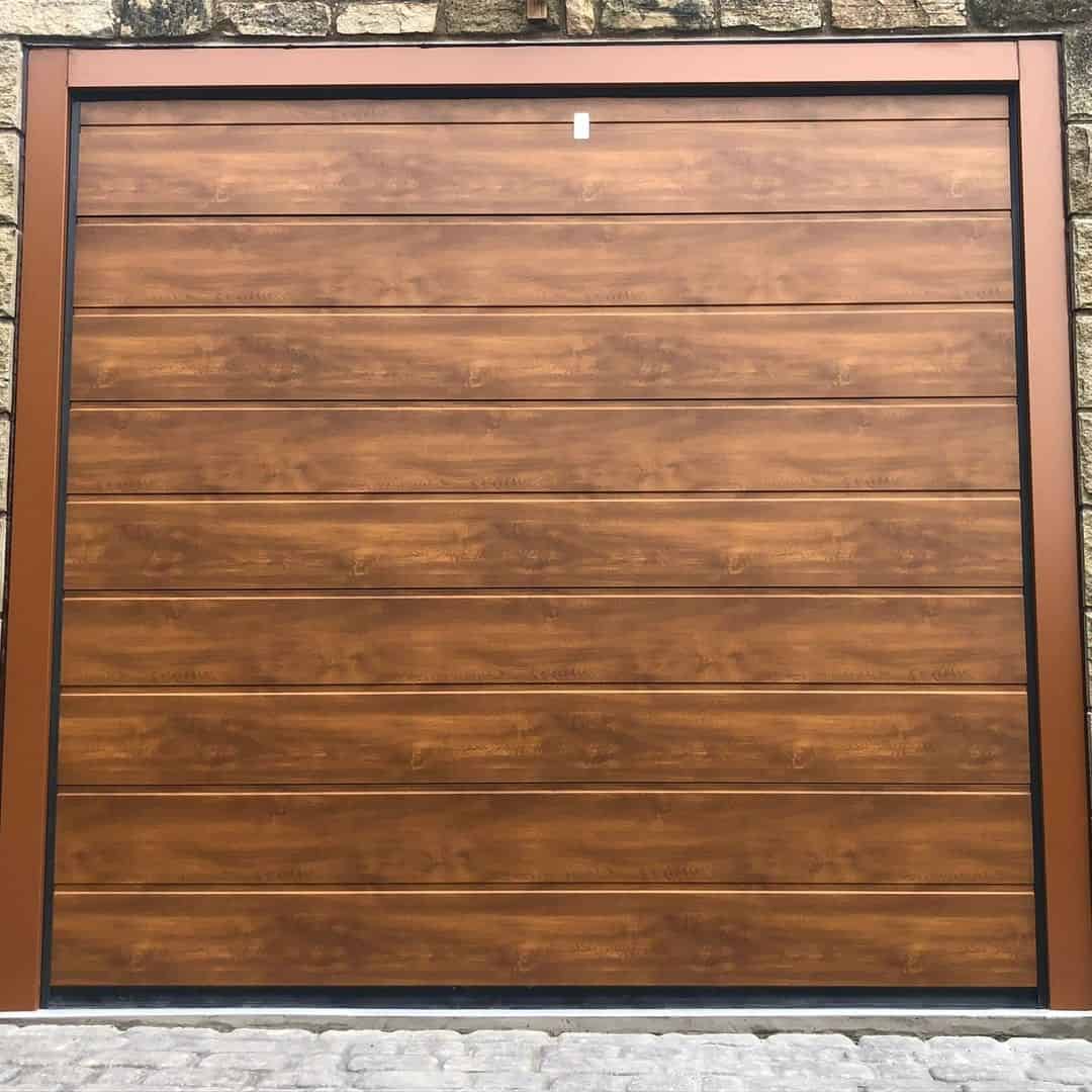 Classic Wooden Garage Door
