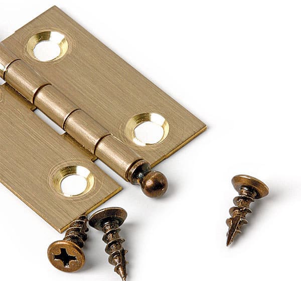 Other Considerations with Screws for Door Hinges