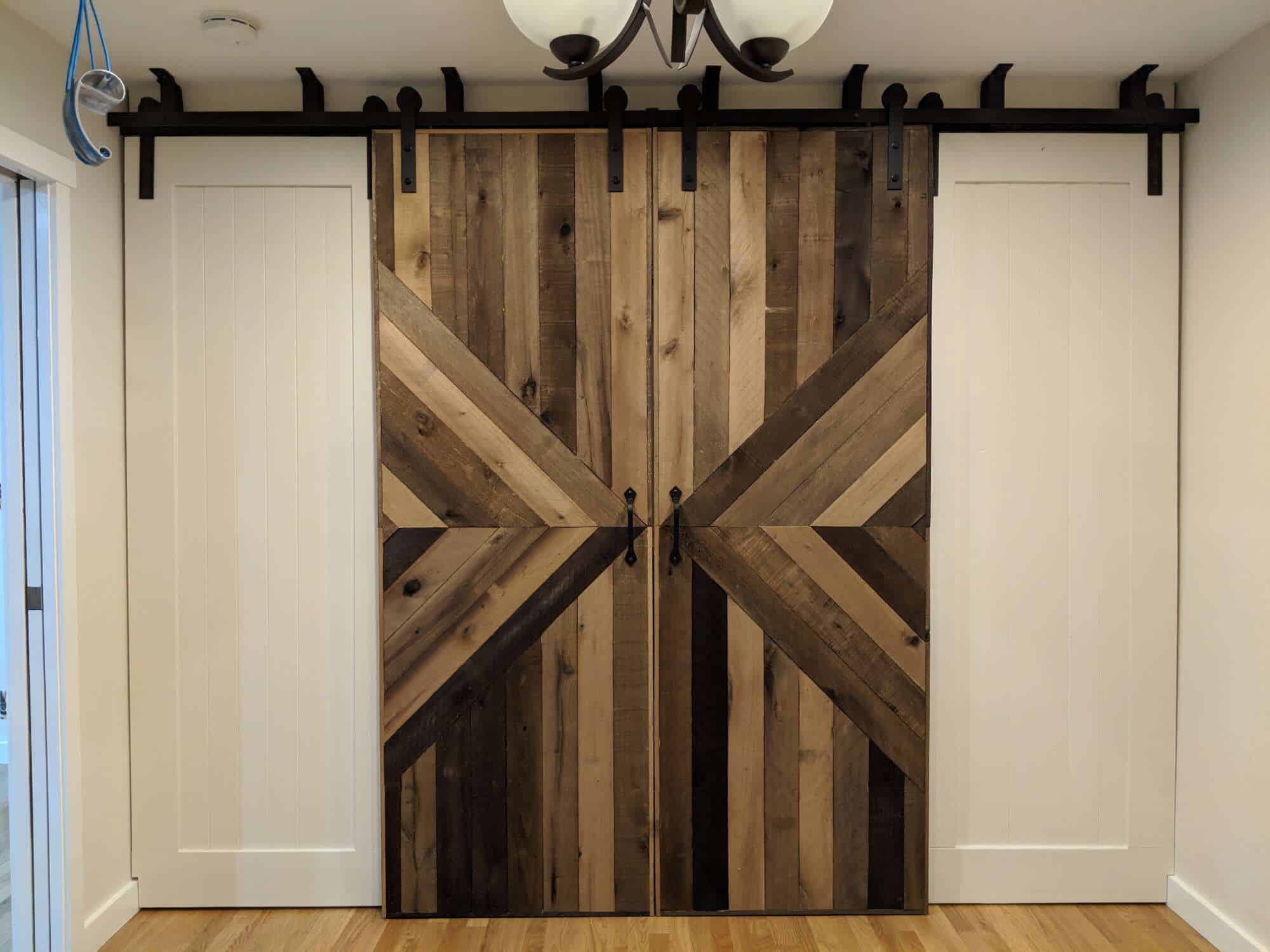What You Will Need to Hang a Barn Door from the Ceiling
