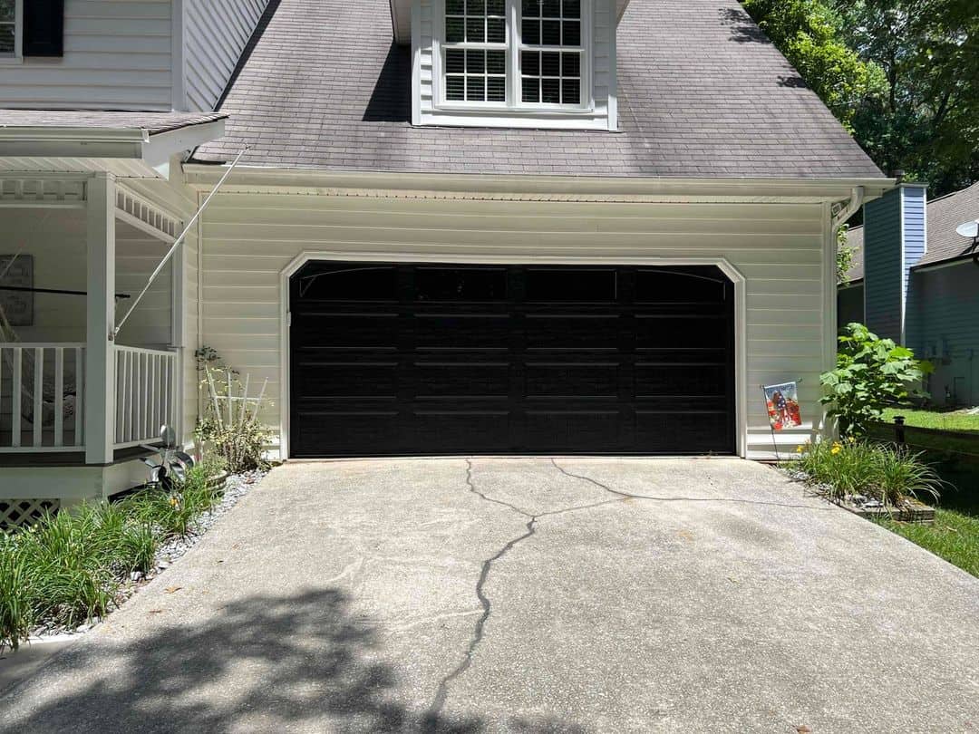 should you ever go for a black garage door